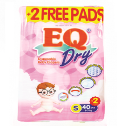 EQ Dry Baby Diaper Big Pack S 40s