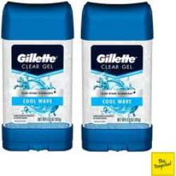 Gillette Cool Wave Clear Gel Men’s Antiperspirant and Deodorant 107g