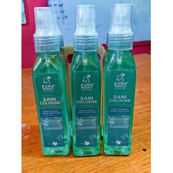 Euroscent SANI COLOGNE Moisturizing Hand Sanitizer in Cologne Spray 125ml
