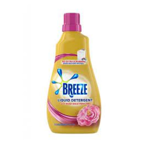 Breeze Liquid Detergent With Rose Gold Perfume 980ml