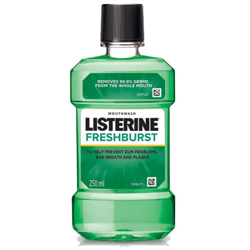 Listerine Mouthwash Fresh Burst 250ml Listerine Mouthwash Fresh Burst 250ml