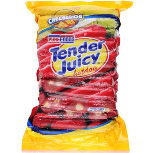 Purefoods Tender Juicy Cheesedog Jumbo 1kg