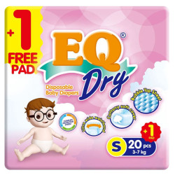 EQ Dry Travel Pack Small 20 pads