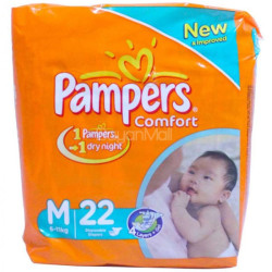 Pampers Comfort Econ Medium 22 pads