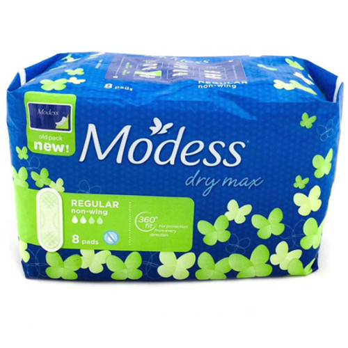 Modess Dry Max Regular Non Wings 8 pads