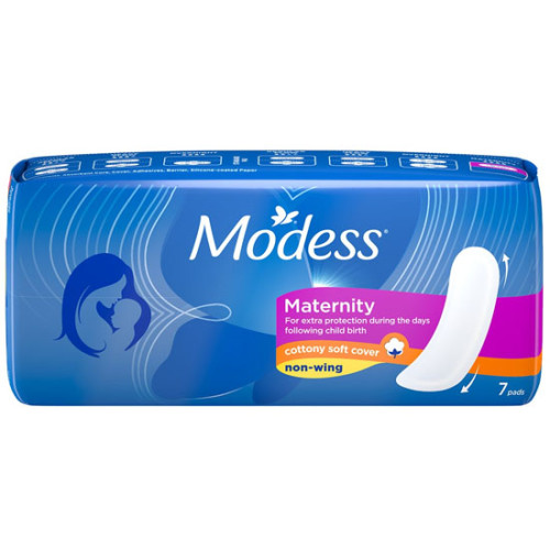 Modess Maternity Cottony Soft Non Wings 7 pads Modess Maternity Cottony Soft Non Wings 7 pads